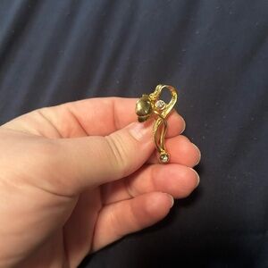 Elegant Gold and Silver Women's Jewelry Piece